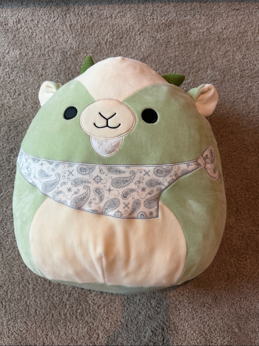 Palmer the goat Squishmallow! Big, in great condition!